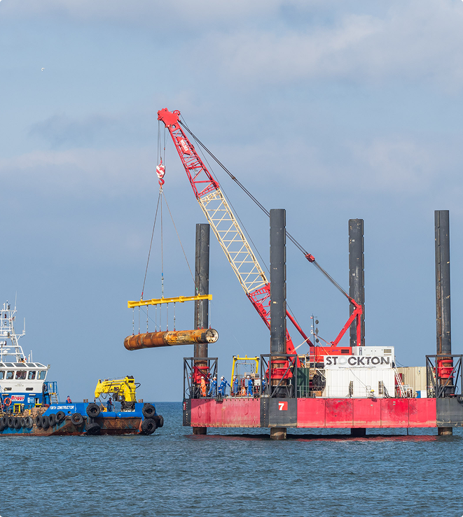 First Disconnect of Tunnel Boring Machine at Beatrice Offshore Wind Farm Project
