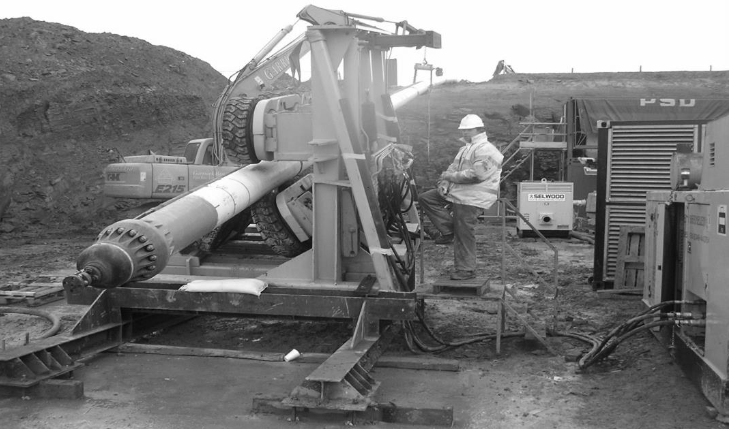 Horizontal Directional Drilling installation for subsea infrastructure