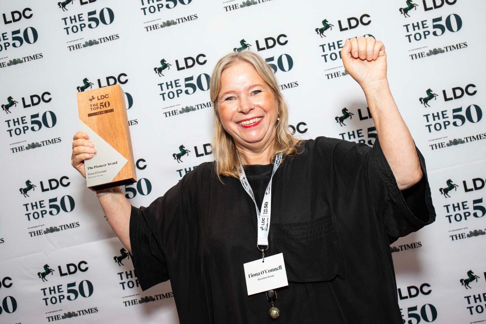 Fiona O’Connell named one of the UK’s Top 50 Most Ambitious Business Leaders for 2026